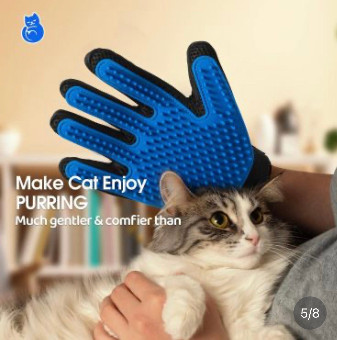 Guantes de Grooming para Mascotas / Pet Grooming Gloves