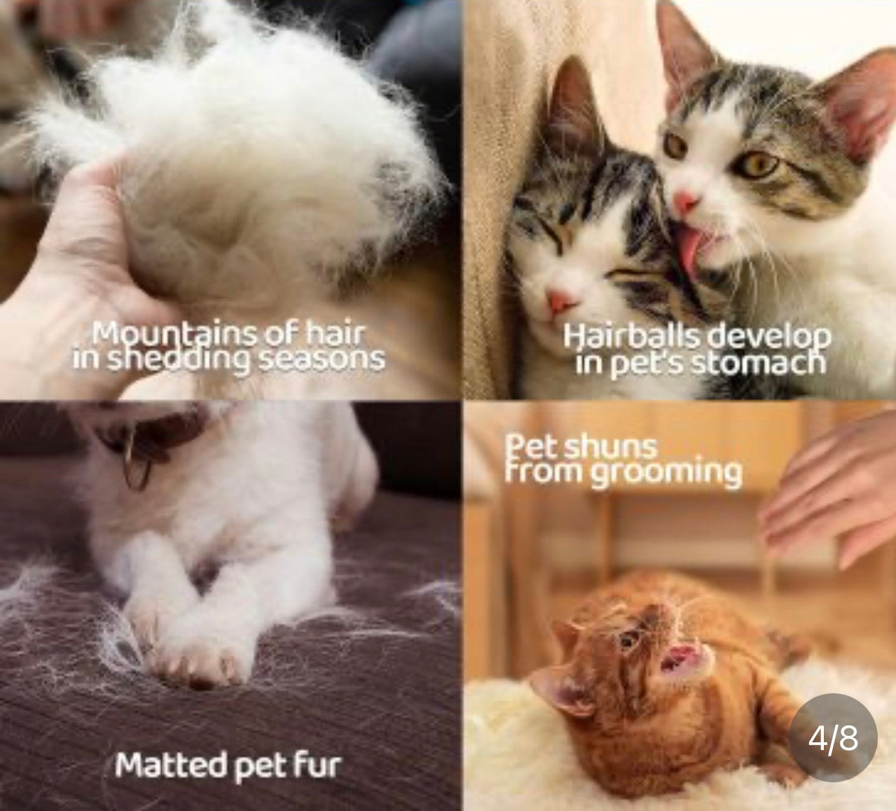 Guantes de Grooming para Mascotas / Pet Grooming Gloves